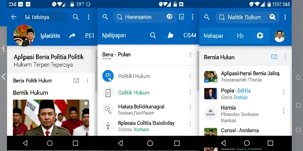 Antarmuka aplikasi 234E yang informatif dan mudah digunakan.
