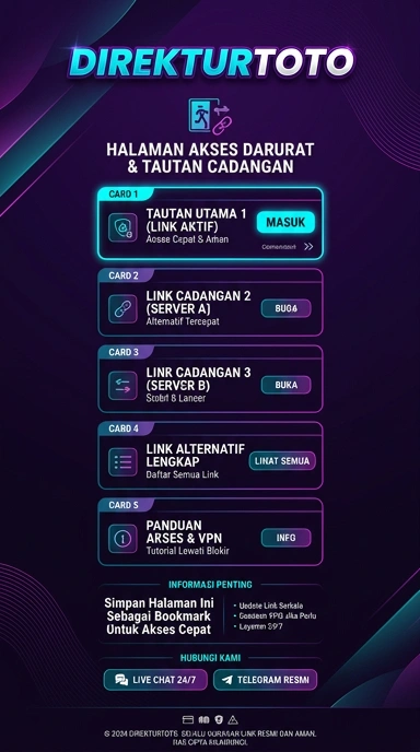 Halaman Link Alternatif direkturtoto untuk Pengguna Android